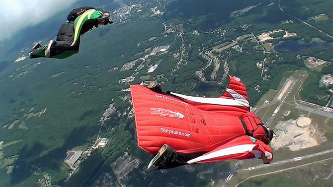 Le wingsuit : Histoire d’un sport extrême unique